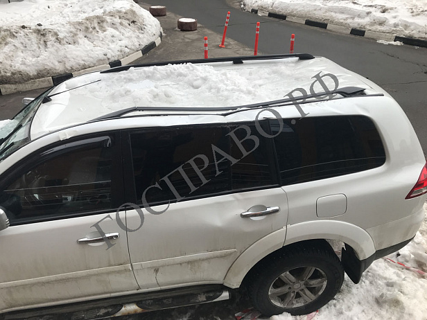 Оценка MITSUBISHI Pajero SPORT в Москве после падения снега на 940 000 руб